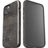 Dark Iron Grey Concrete iPhone 15 Impact Case